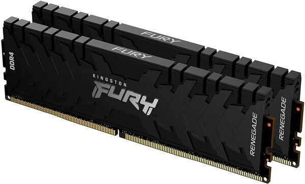 

Память для ПК Kingston DDR4 4000 16GB KIT (8GBx2) FURY Renegade Black (KF440C19RBK2/16)