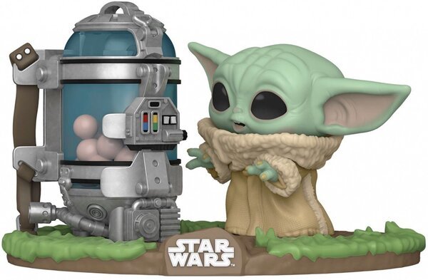 

Коллекционная фигурка Funko POP! Deluxe Bobble Star Wars The Mandalorian Child w/ Canister (FUN2549716)