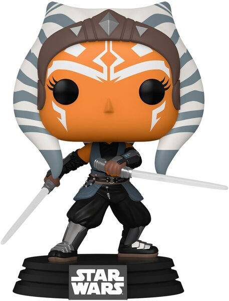 

Коллекционная Фигурка Funko POP! Bobble Star Wars Mandalorian Ahsoka w/ Sabers