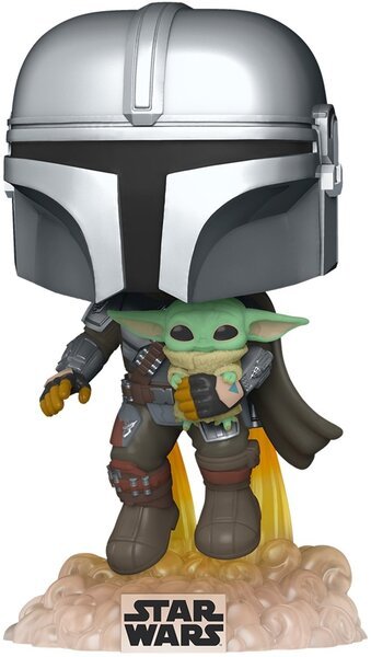 

Коллекционная Фигурка Funko POP! Bobble Star Wars Mandalorian Mando Flying w/Jet (FUN2549817)