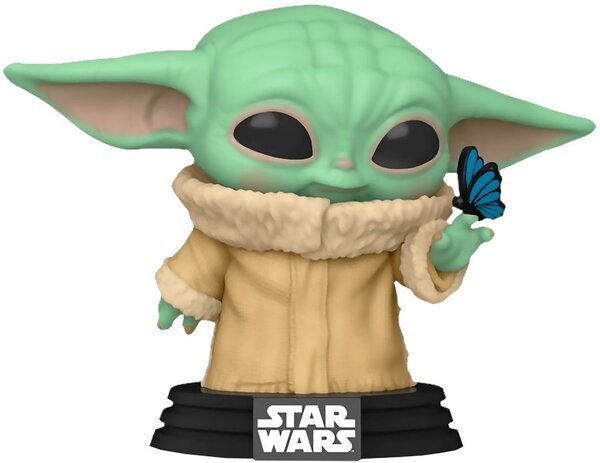 

Коллекционная Фигурка Funko POP! Bobble Star Wars Mandalorian Child w/ Butterfly (Exc) (FUN25491220)