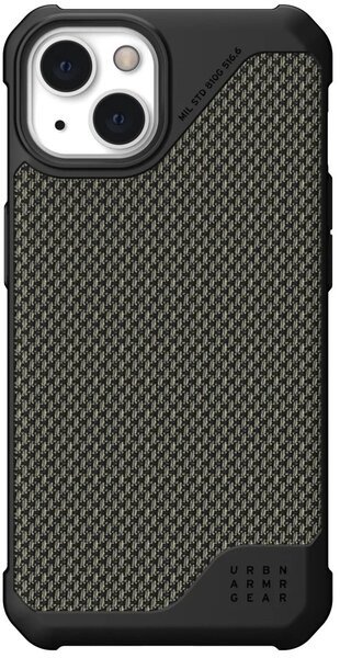 

Чехол UAG для Iphone 13 Metropolis LT Kevlar Olive (11317O113972)