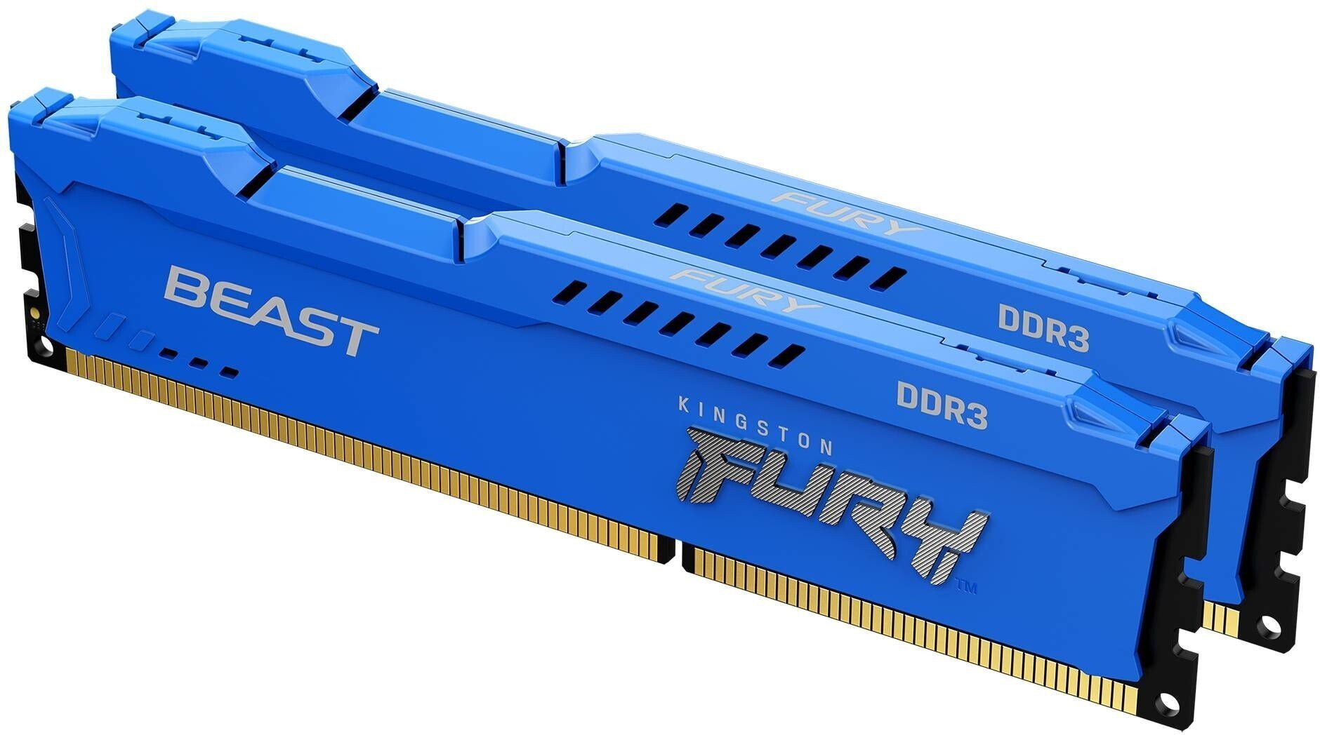 

Память для ПК Kingston DDR3 1600 16GB KIT (8GBx2) FURY Beast Blue