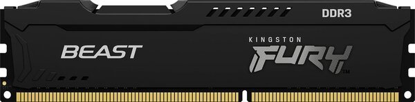 

Память для ПК Kingston DDR3 1600 8GB 1.5V FURY Beast Black