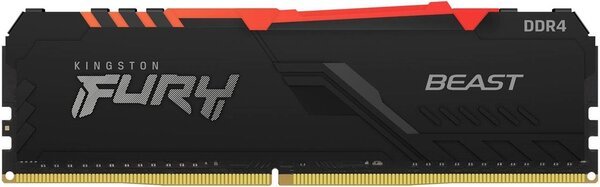

Память для ПК Kingston DDR4 3000 16GB FURY Beast RGB