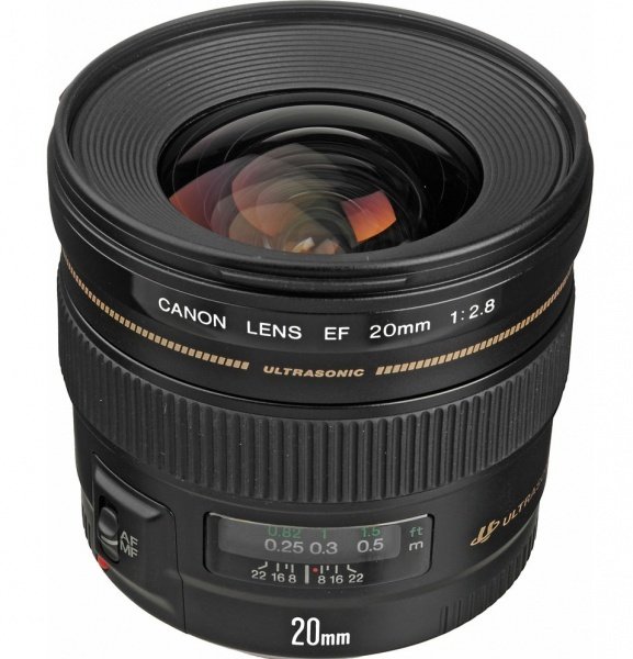 Акція на Объектив Canon EF 20 mm f/2.8 USM (2509A010) від MOYO