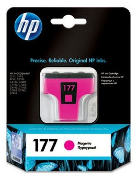 

Картридж струйный HP No.177 magenta, 3, 5ml (C8772HE)