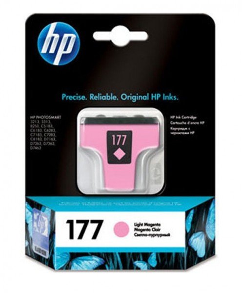 

Картридж струйный HP No.177 light magenta, 5, 5ml (C8775HE)
