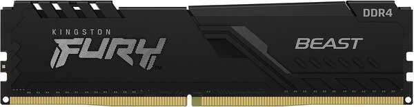 

Память для ПК Kingston DDR4 3000 8GB FURY Beast Black (KF430C15BB/8)