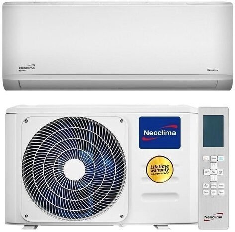 Кондиціонер Neoclima Therminator 3.2 NS / NU-09EHXIw1Z, інвертор, 25 м2, A, R32 (1406905)