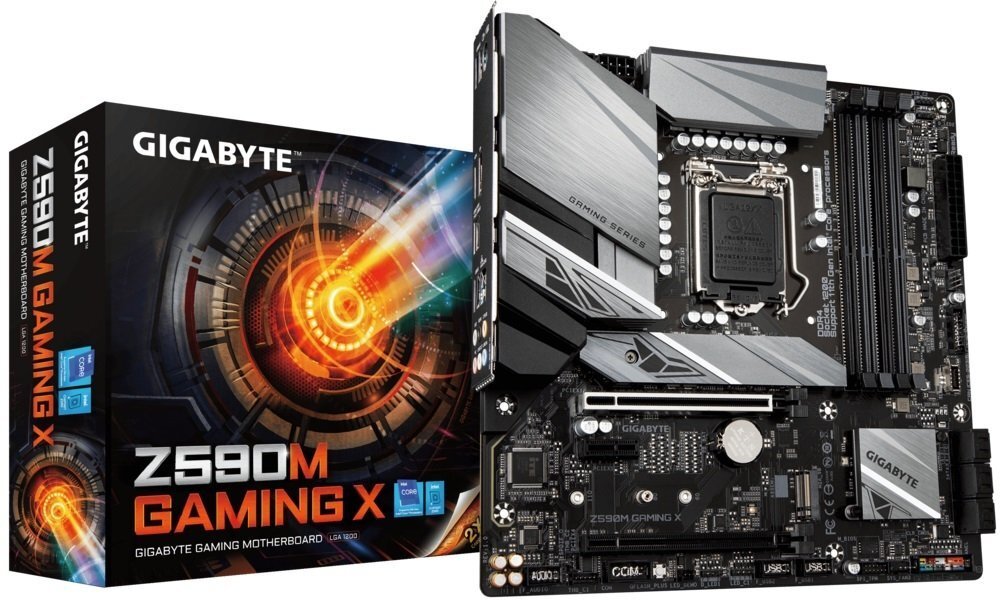 

Материнская плата GIGABYTE Z590M GAMING X mATX (Z590M_GAMING_X)