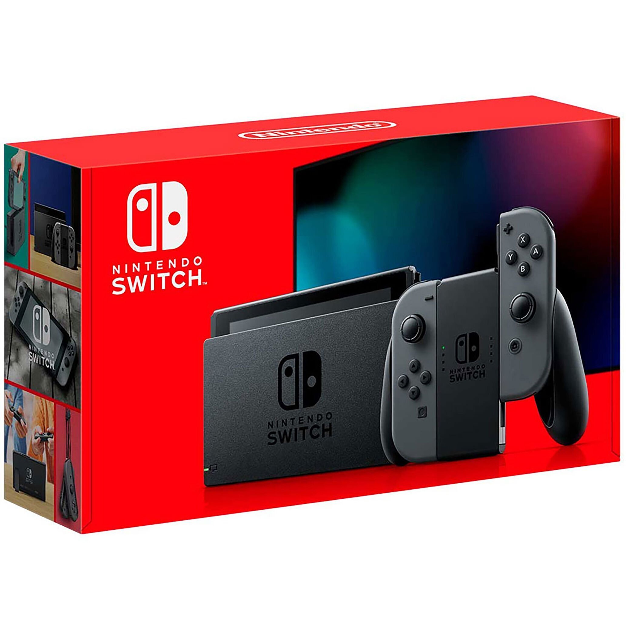 Ігрова консоль Nintendo Switch (сірий)фото1
