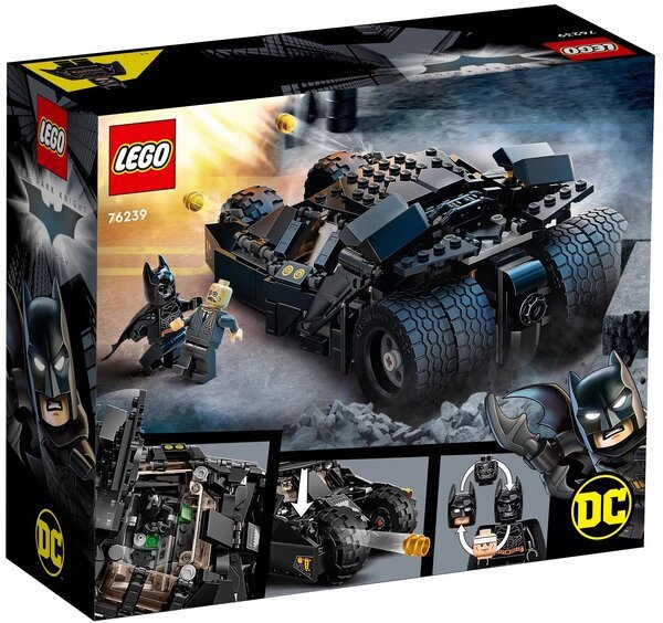 

Конструктор LEGO DC Batman Бэтмобиль «Тумблер»: схватка с Пугалом 76239