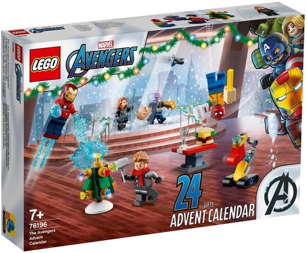 

Новогодний календарь LEGO Marvel 76196