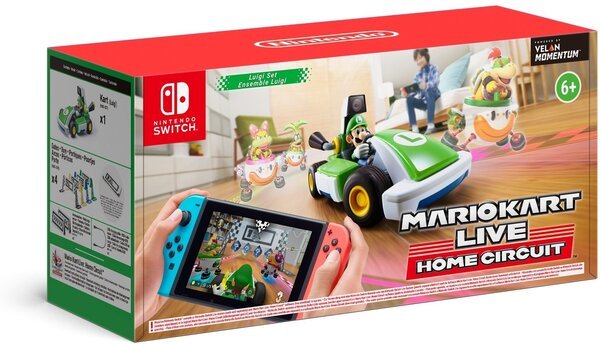 

Игра Mario Kart Live: Home Circuit набор Luigi (Nintendo Switch, Русская версия)