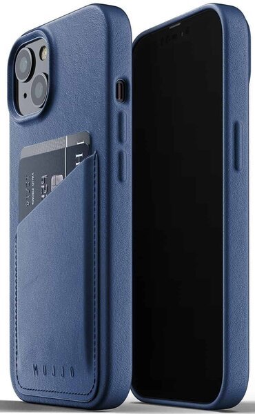 

Чехол MUJJO для iPhone 13 Wallet Full Leather Monaco Blue (MUJJO-CL-022-BL)