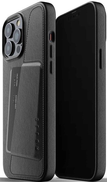 

Чехол MUJJO для iPhone 13 Pro Max Wallet Full Leather Black (MUJJO-CL-018-BK)