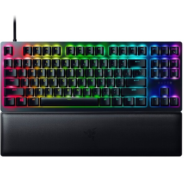 

Игровая клавиатура Razer Huntsman V2 Tenkeyless Purple Switch RU Black (RZ03-03941400-R3R1)