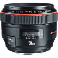 Об'єктив Canon EF 50 mm f/1.2L USM (1257B005) 