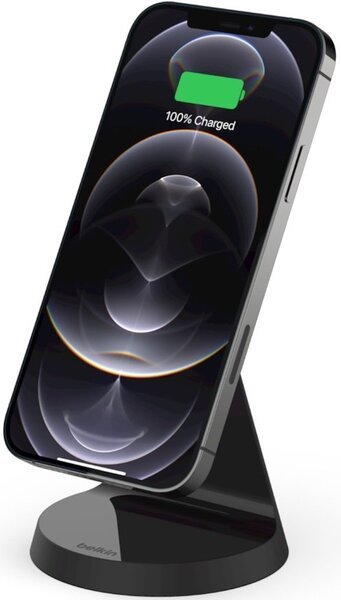 

Беспроводное зарядное устройство Belkin MagSafe iPhone Wireless Charger, black