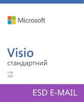 Microsoft Visio Standard 2021 для 1 ПК, ESD - электронная лицензия, все языки (D86-05942)