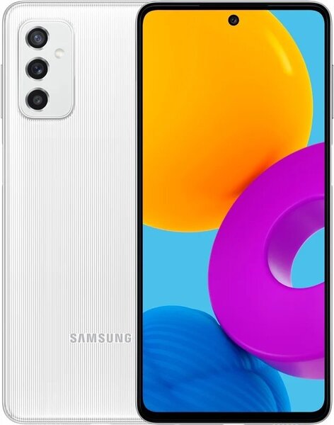 Акція на Смартфон Samsung Galaxy M52 6/128 (M526/128) White від MOYO