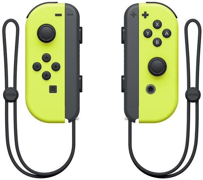 

Набор 2 контроллера Joy-Con (неоновые желтые)