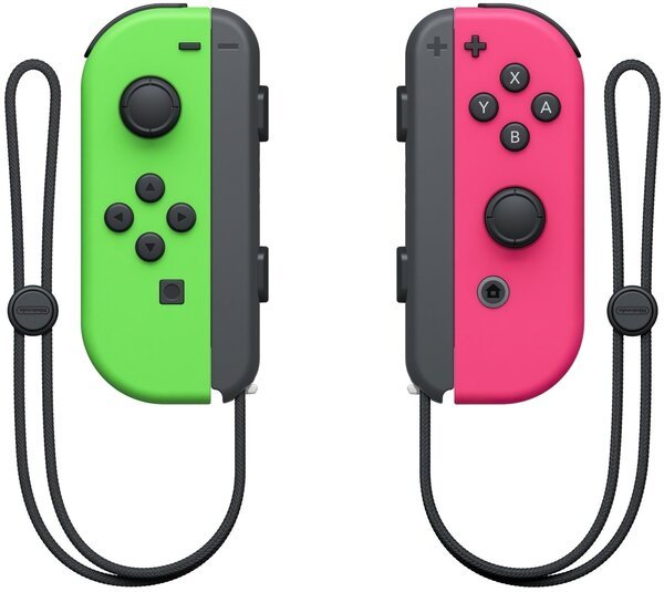 

Набор 2 контроллера Joy-Con (неоновый зеленый/неоновый розовый)