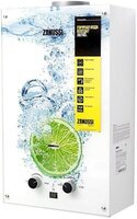 Газова колонка Zanussi GWH 10 Fonte Glass Lime 10 л/хв., 20 кВт