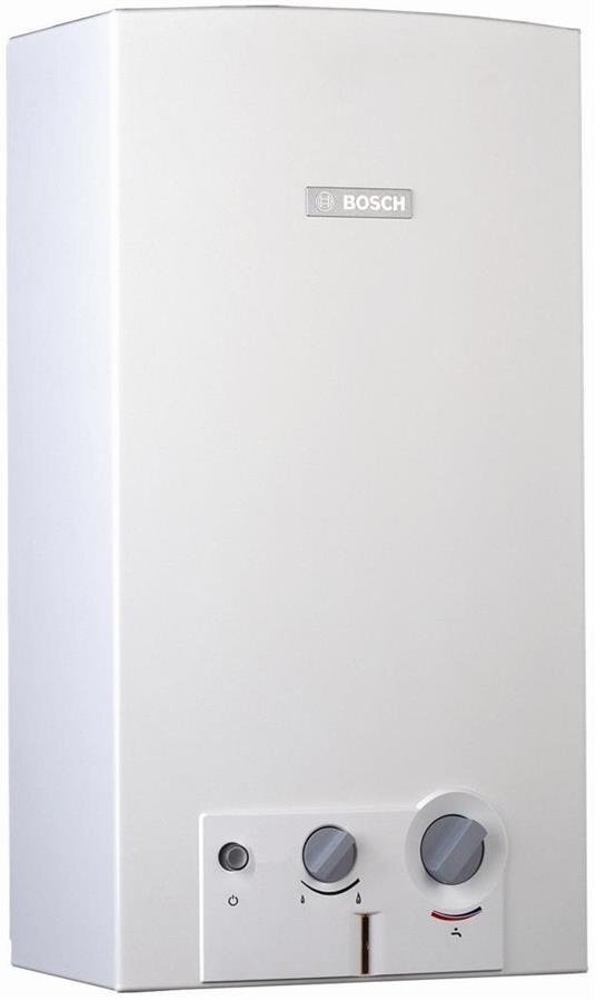 Газова колонка Bosch Therm 4000 WR 15-2 B, 15 л / хв., 26.2 кВт, рег. потужн., розпалювання від батарейок (1430246)