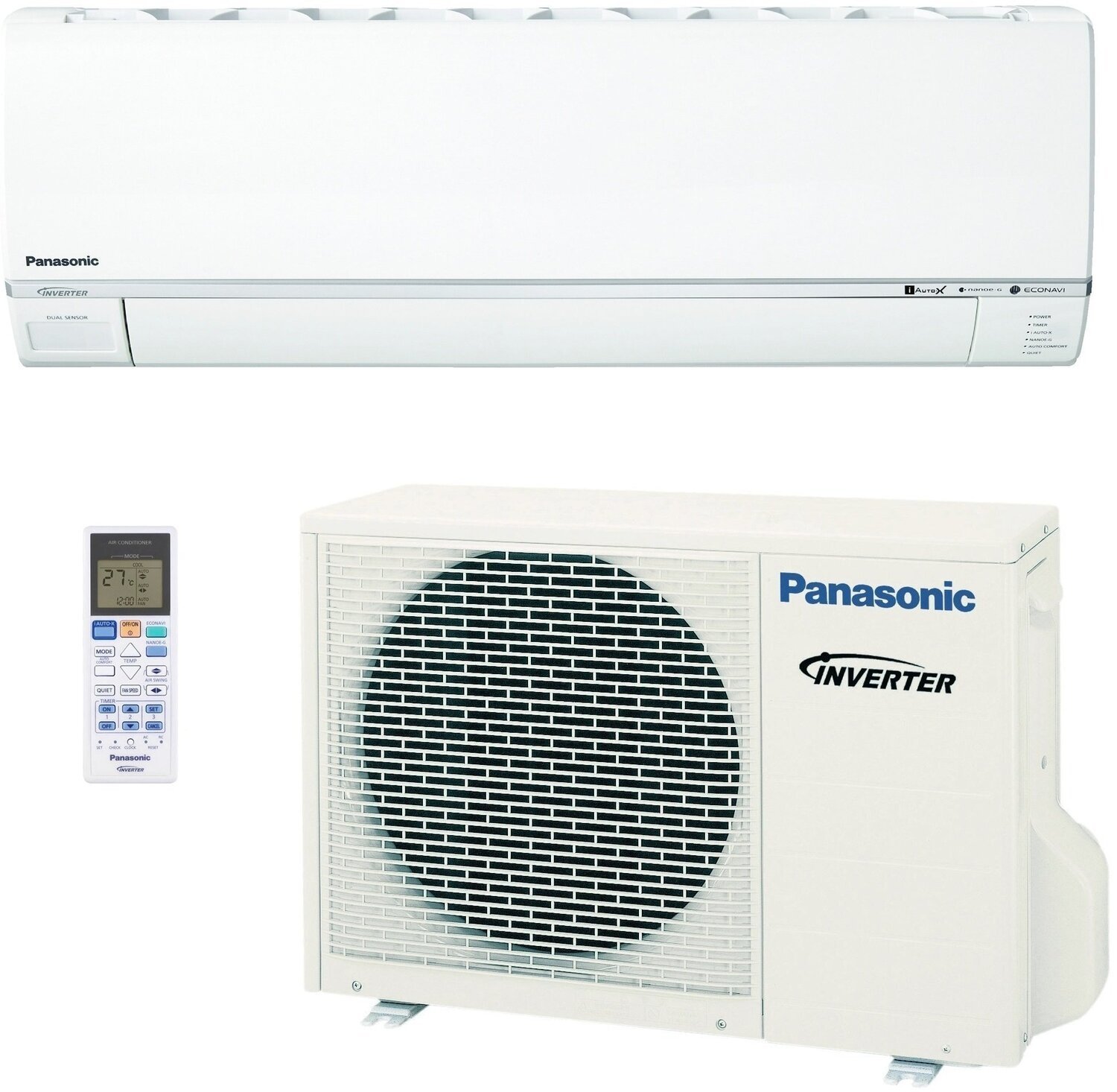 Кондиціонер Panasonic CS-E9RKDW / CU-E9RKD (1141462)