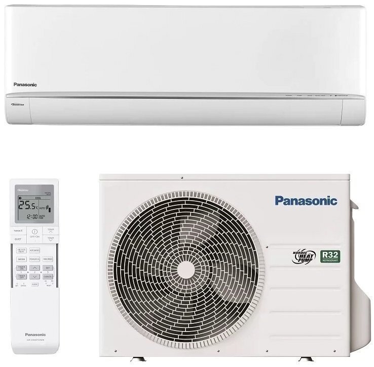 Кондиціонер Panasonic Nordic CS / CU-HZ35UKE, інвертор, 35 м2, до -30°С, A++ / A+++, R32 (1406964)