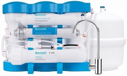

Фильтр обратного осмоса Ecosoft P’URE AQUACALCIUM, с дополнительным комплектом картриджей
