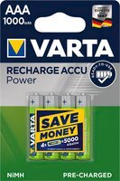 Аккумулятор VARTA Rechargeable ACCU. AAA 1000mAh NI-MH 4шт. (READY 2 USE)