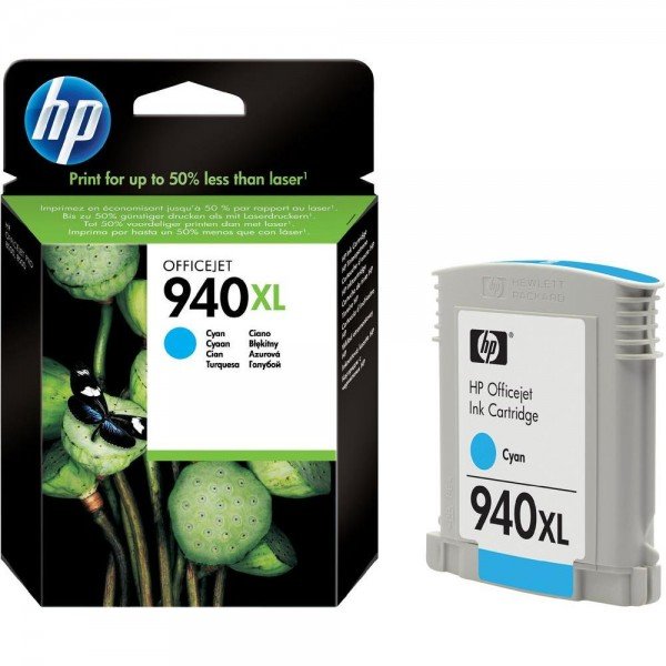 

Картридж струйный HP No.940 OJPro 8000/ 8500 XL Cyan (C4907AE)