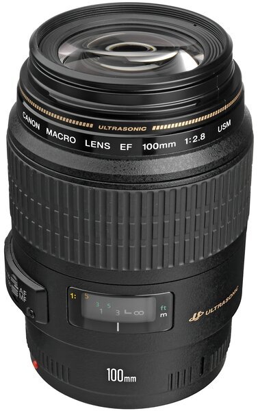 Акція на Объектив Canon EF 100 mm f/2.8 USM Macro (4657A011) від MOYO