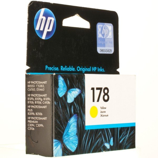 

Картридж струйный HP No.178 Yellow (CB320HE)
