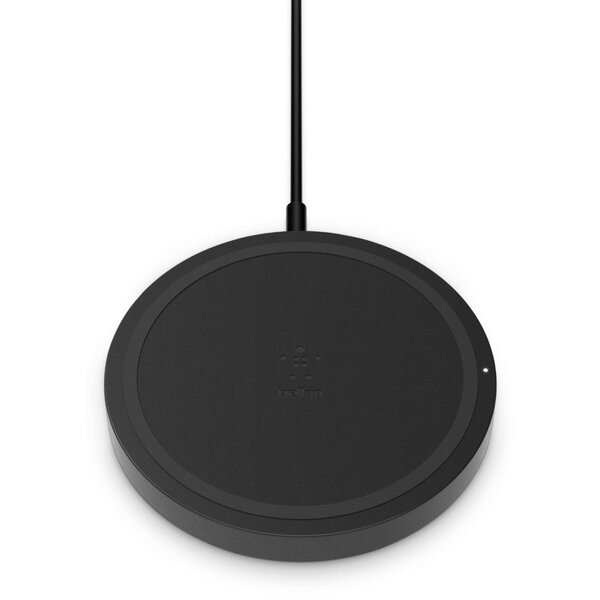 

Беспроводное зарядное устройство Belkin Pad Wireless Charging Qi 5W, Black (F7U067VFBLK-APL)