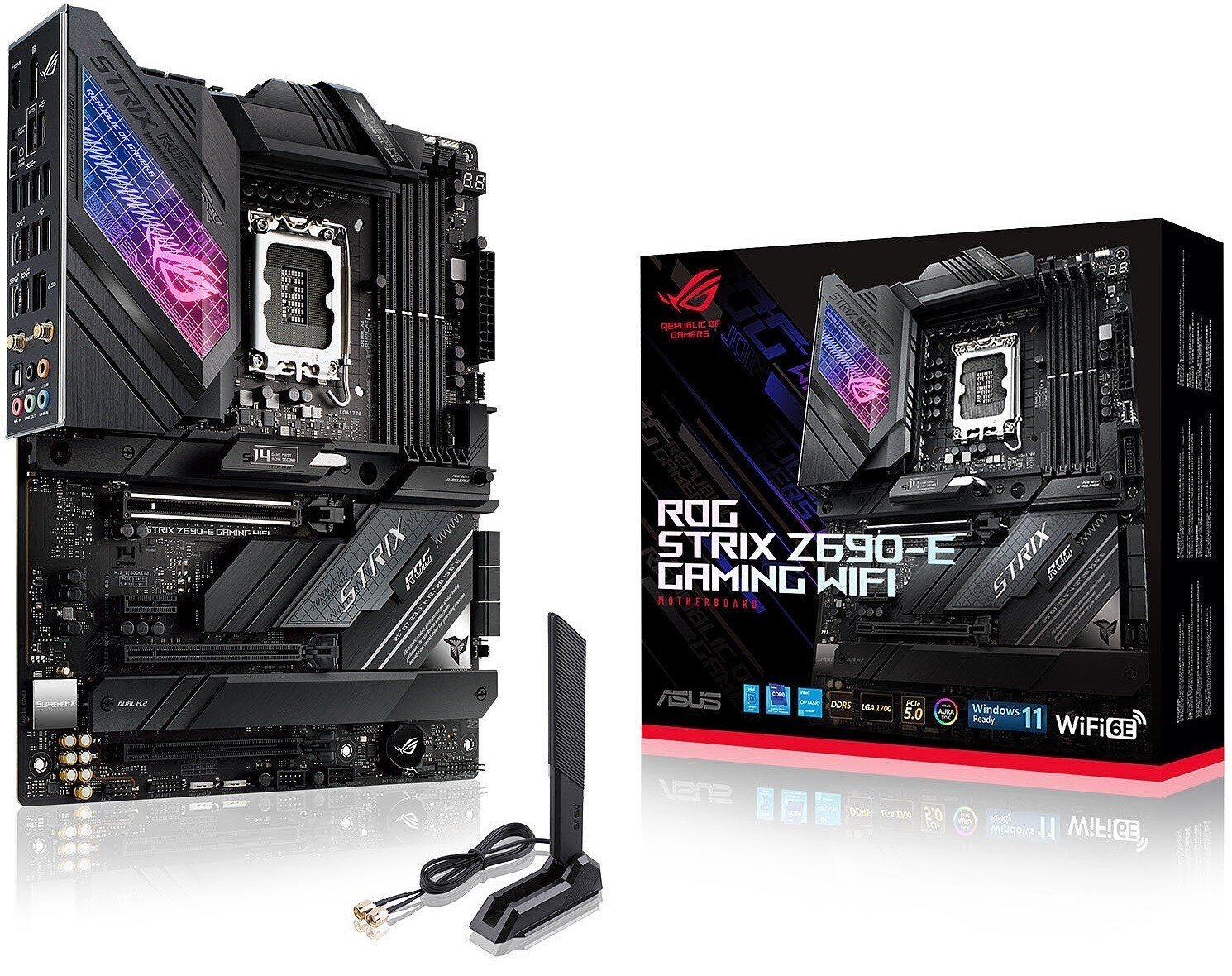 

Материнcкая плата ASUS STRIX Z690-E GAMING WIFI
