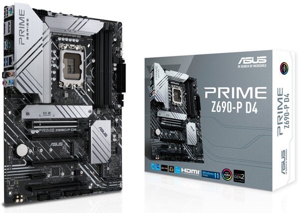 

Материнська плата ASUS PRIME Z690-P D4