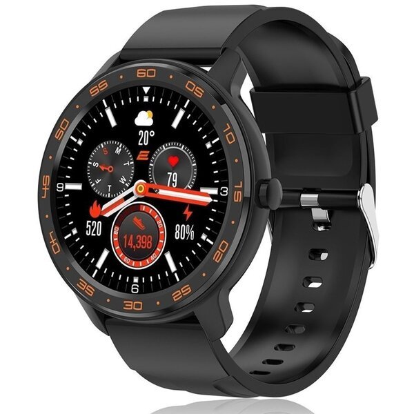 Акция на Смарт-часы 2E Alpha X 46 mm Black-Orange от MOYO