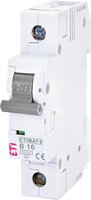 Автоматичний вимикач ETI ETIMAT 6 1p B 16А (6 kA) (2111516)