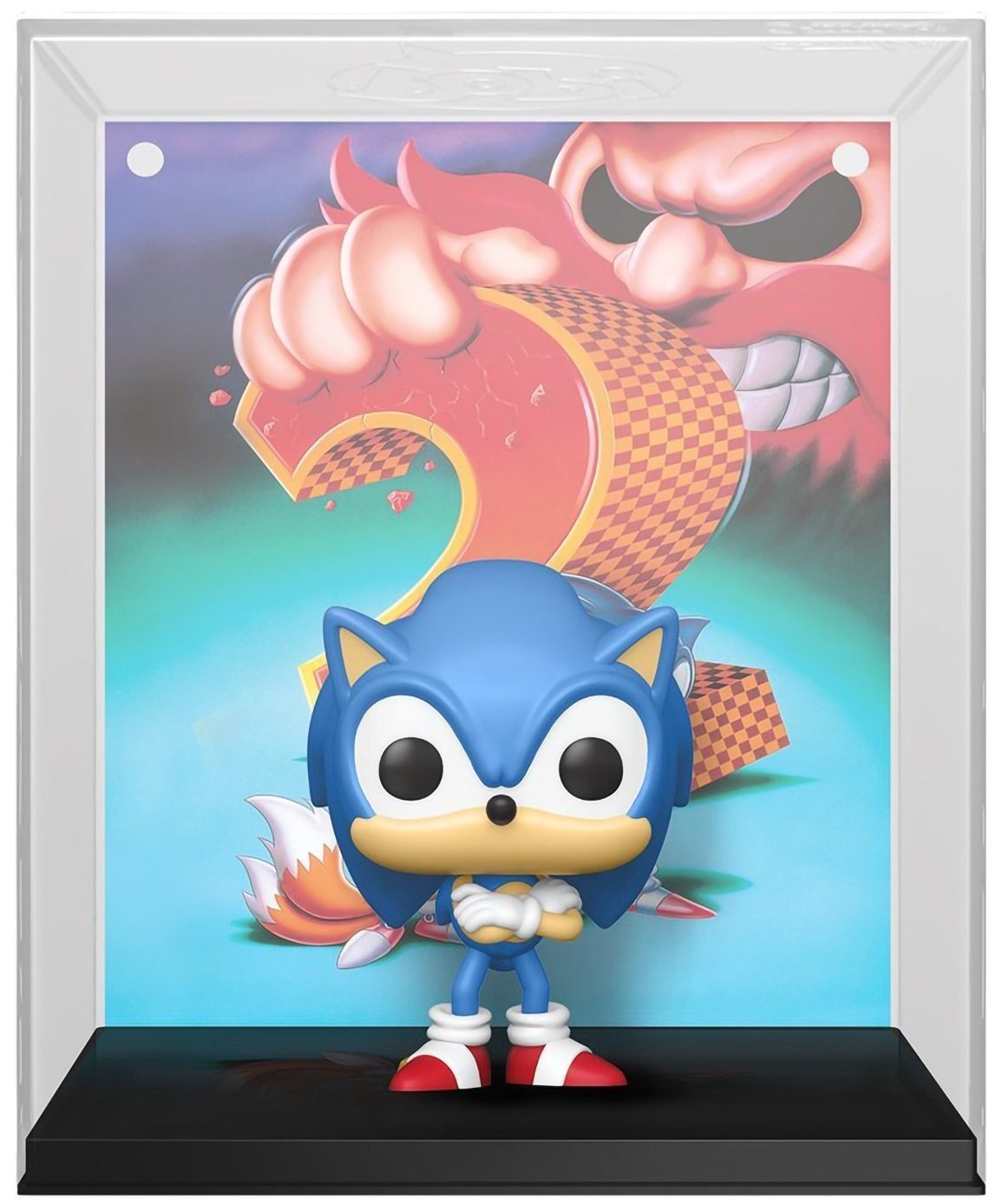

Коллекционная фигурка Funko POP! Game Cover Sonic the Hedgehog Sonic (FUN25491340)