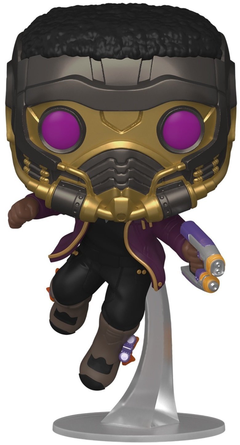 

Коллекционная фигурка Funko POP! Bobble Marvel What If T'Challa Star-Lord (FUN25491799)