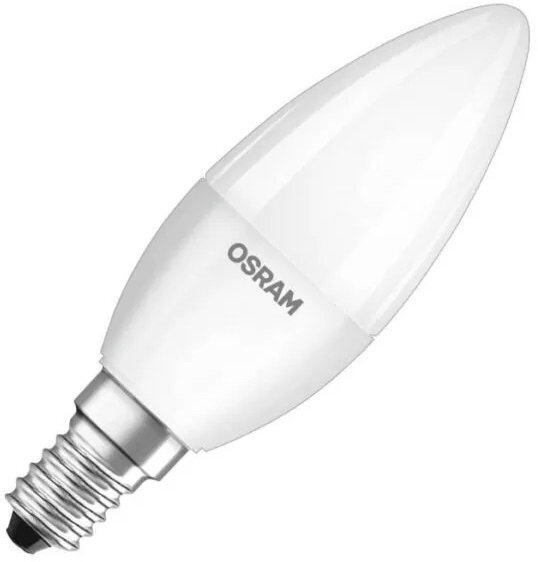 

Лампа светодиодная OSRAM LED BASE B60 6,5W (560Lm) 3000K E14
