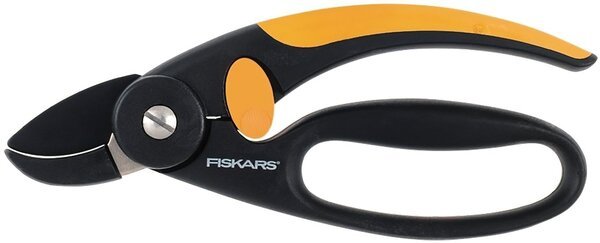 

Секатор контактный с петлей для пальцев Fiskars P43, 18,8 см, 150г