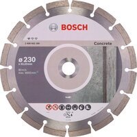 Диск алмазный Bosch Standard for Concrete 230-22.23, по бетону (2608602200)