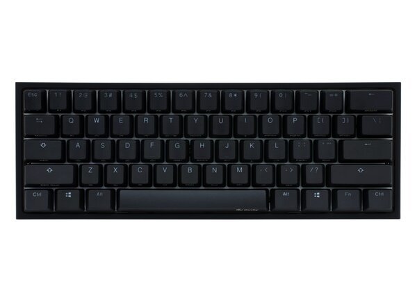 Акція на Игровая клавиатура Ducky One 2 Mini, Cherry Silent Red, RGB LED, UA/RU, Black-White (DKON2061ST-SRUPDAZT1) від MOYO