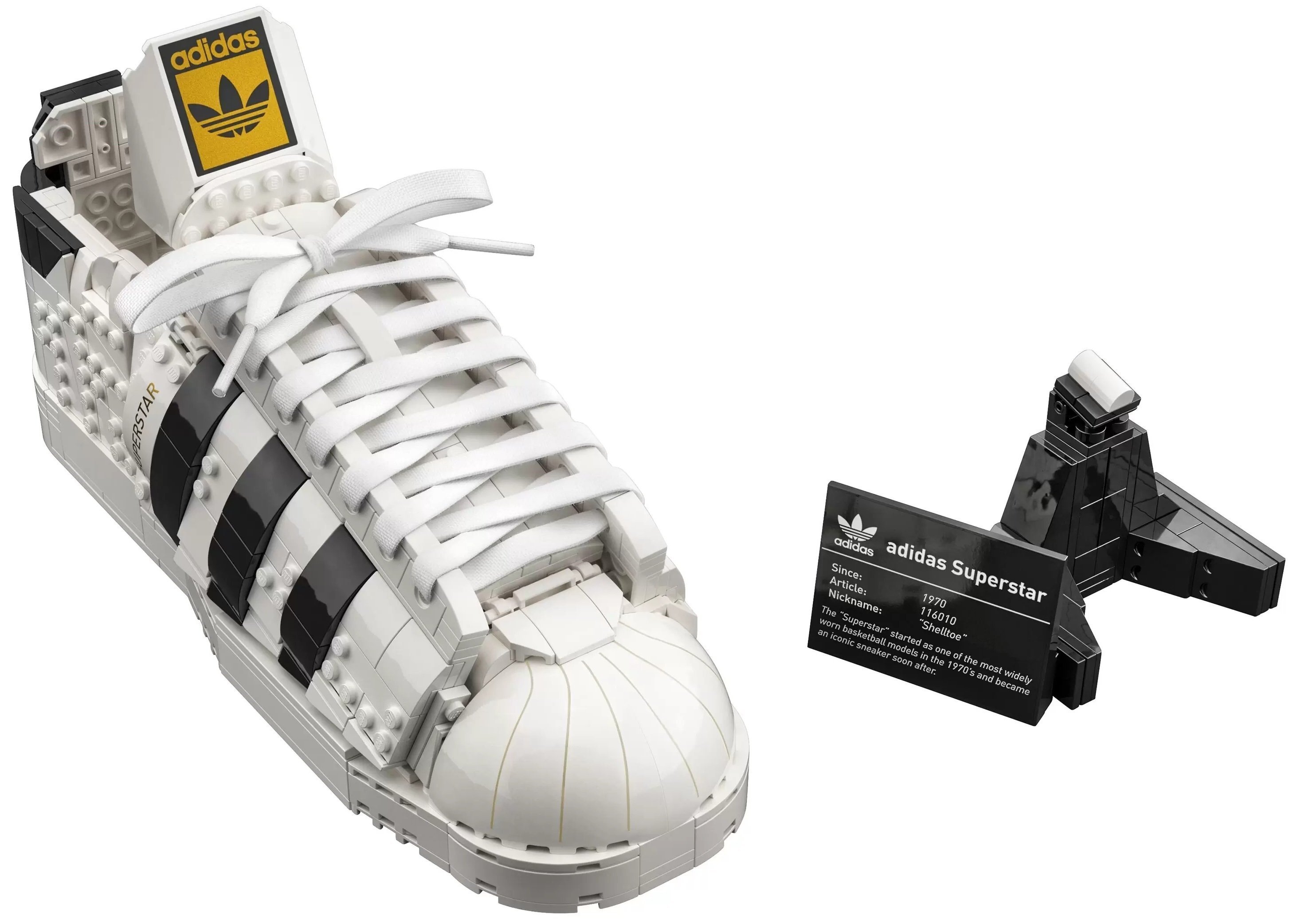 

LEGO 10282 Icons Кроссовки adidas Originals Superstar