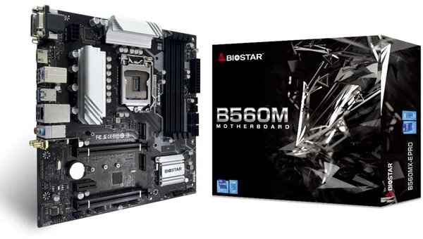

Материнская плата Biostar B560MX-E PRO (B560MX-E_PRO)